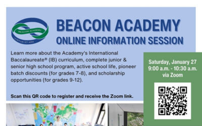 You’re Invited: Beacon Academy Online Information Session