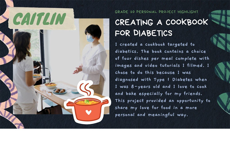 Personal Project Highlight: Caitlin | Creating a Cookbook for Diabetics